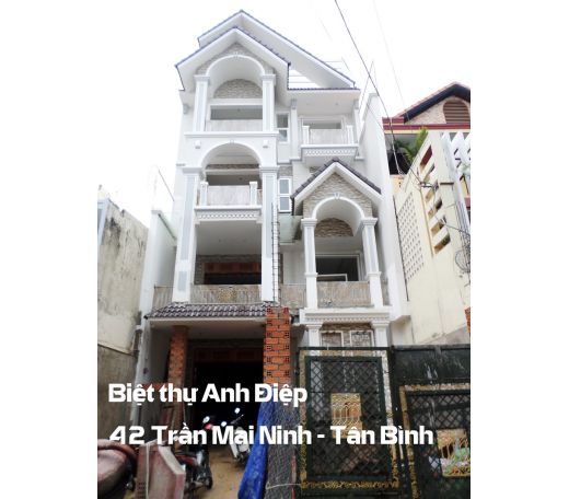 Thi công Biệt Thự Anh Điệp ( Tân Bình)